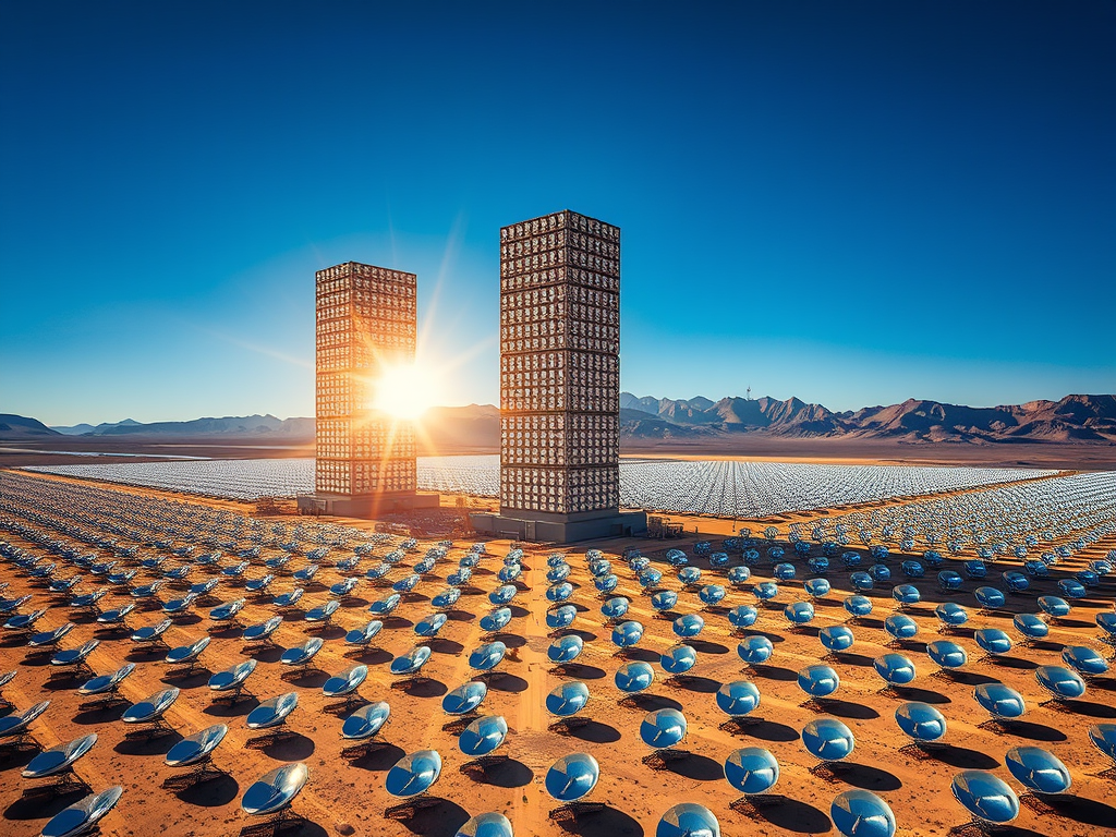 Concluído o Maior Parque Termosolar do Mundo