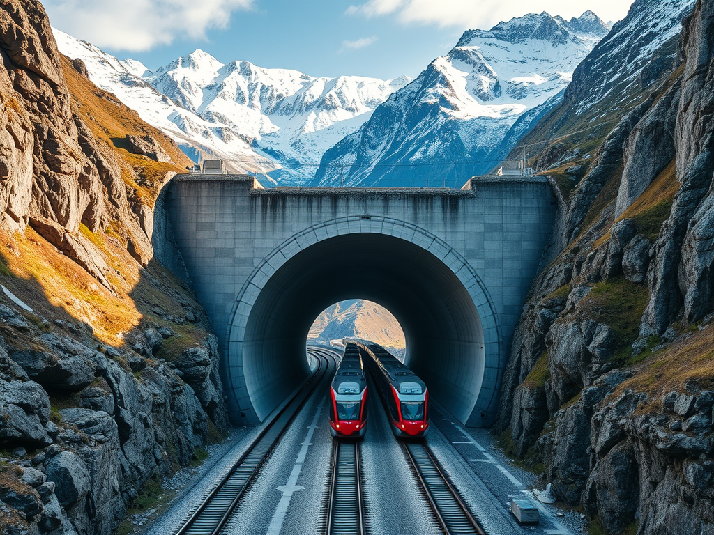 🛤️ O Túnel Ferroviário de Gotthard: A Maior Obra de Engenharia Subterrânea do Mundo