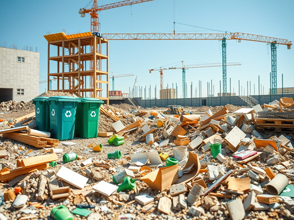 O impacto do desperdício na construção civil