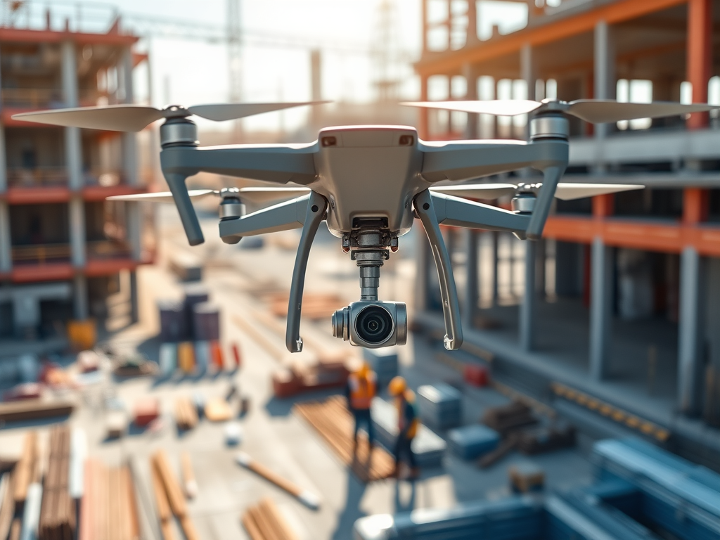 Drones na Fiscalização de Obras Civis