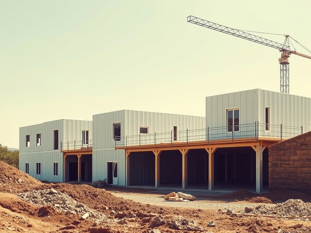 Construção Modular: 50% Menos Tempo e 30% Menos Custos